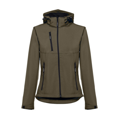 THC ZAGREB WOMEN. Casaco softshell cintado para senhora